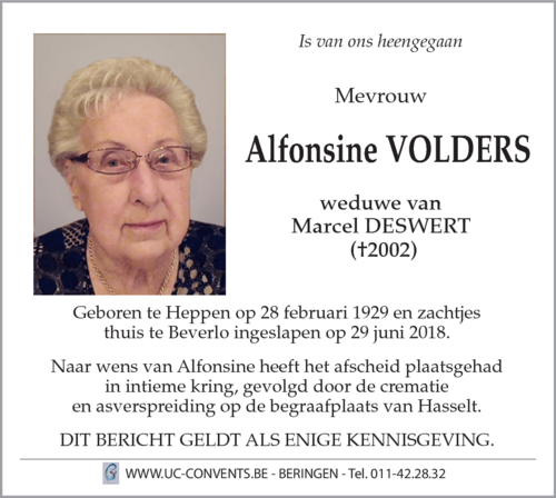 Alfonsine Volders
