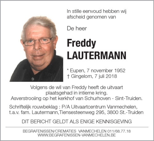 Freddy Lautermann