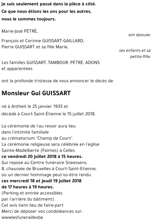 Gui GUISSART