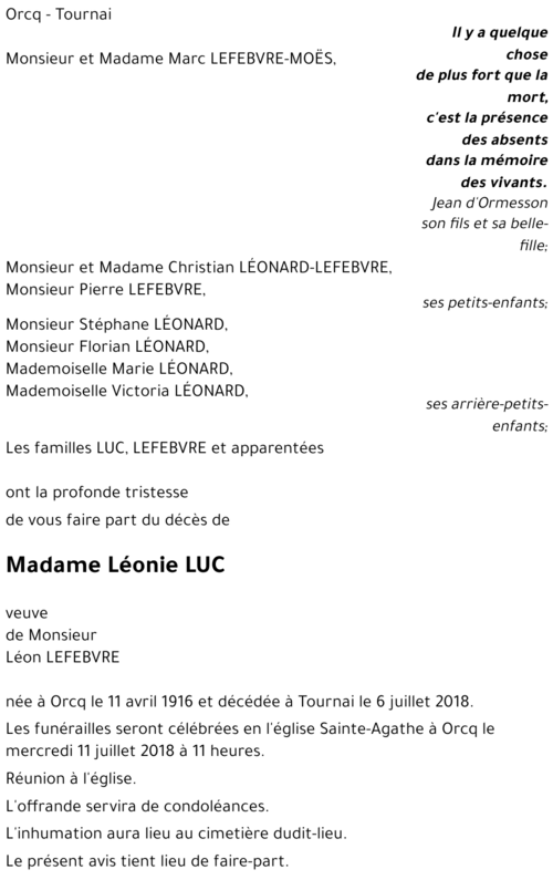 Léonie LUC
