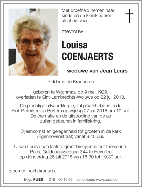 Louisa Coenjaerts