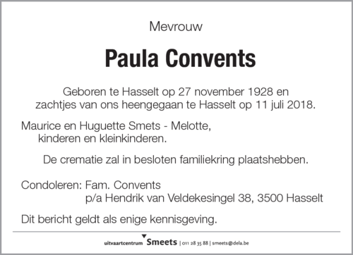 Paula Convents