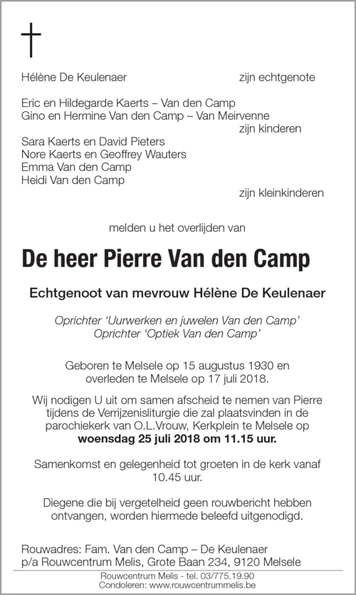 Pierre Van den Camp