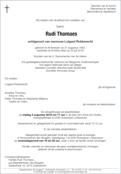Rudi Thomaes