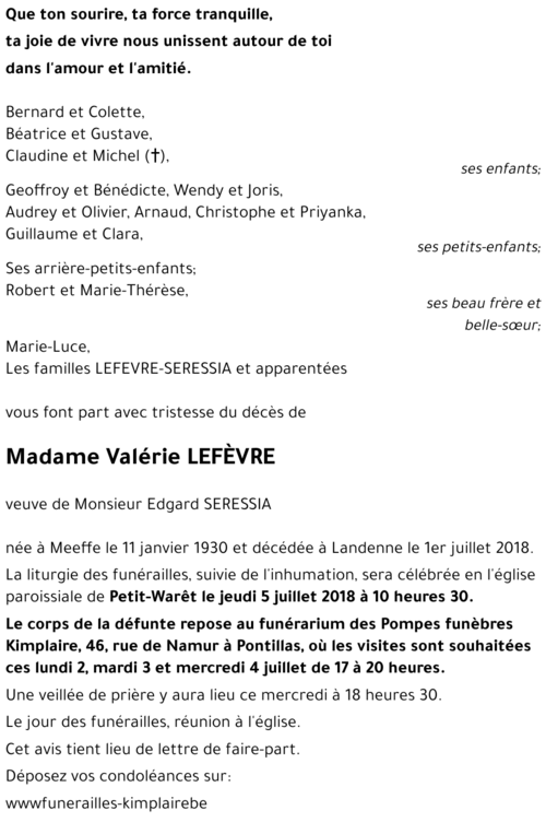 Valérie Lefèvre