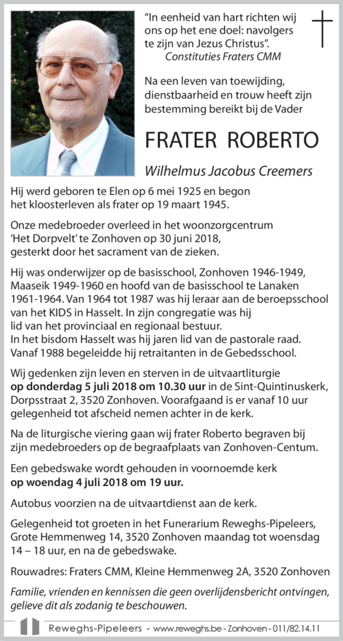 Wilhelmus Jacobus Creemers
