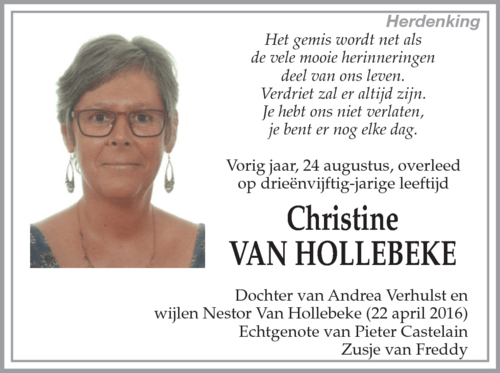 Christine Van Hollebeke