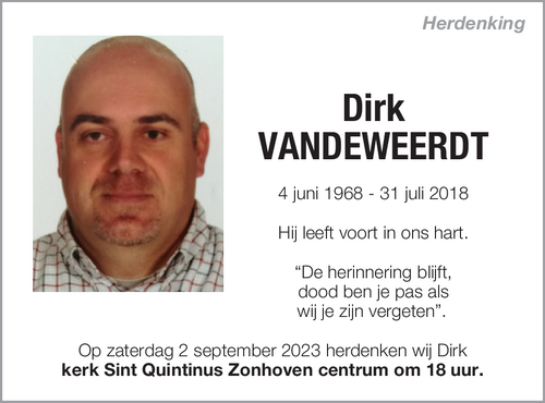 Dirk Vandeweerdt