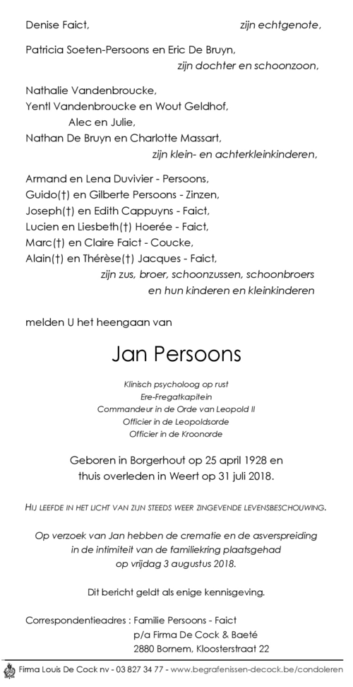 Jan Persoons