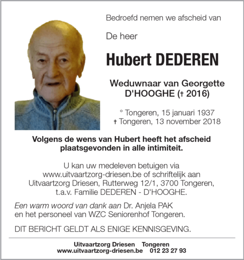 Hubert Dederen