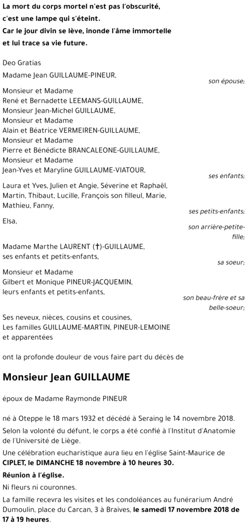 Jean GUILLAUME