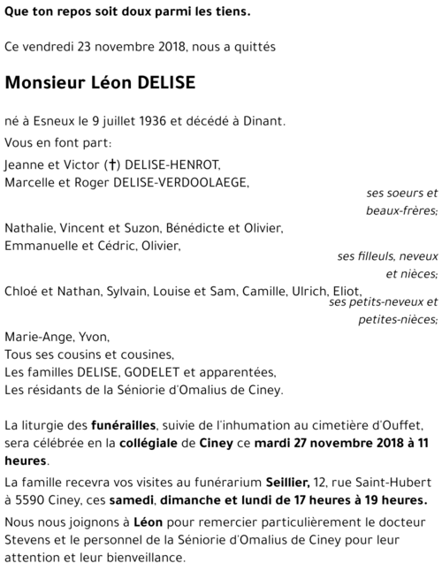 Léon DELISE