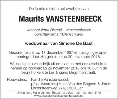 Maurits Vansteenbeeck