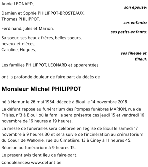 Michel PHILIPPOT