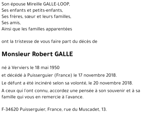 Robert Galle