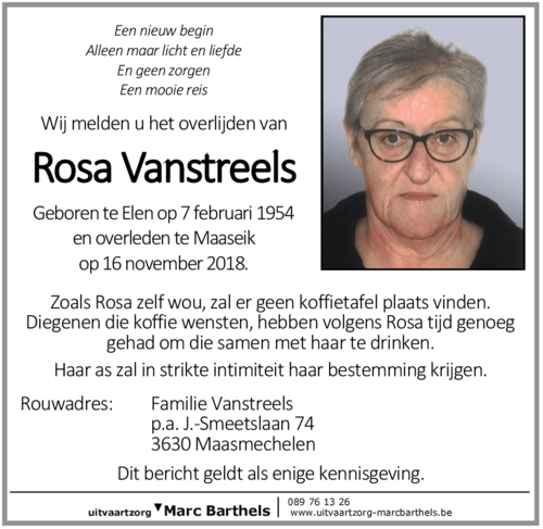 Rosa Vanstreels