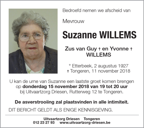 Suzanne Willems