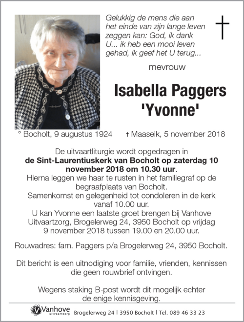 Yvonne Paggers