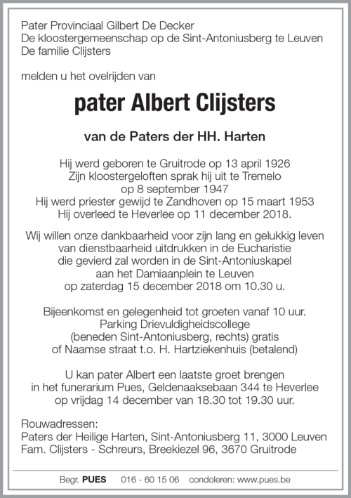 Albert Clijsters