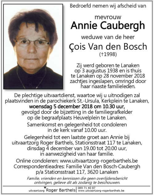 Annie Caubergh