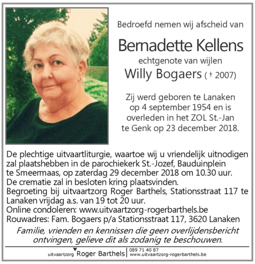 Bernadette Kellens