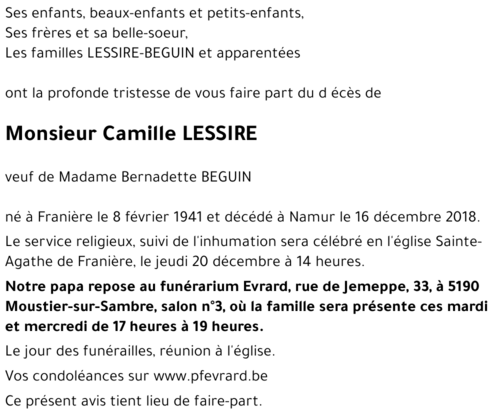 Camille LESSIRE