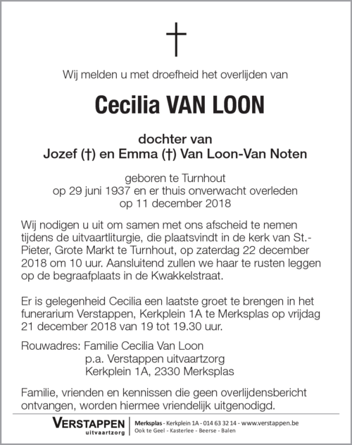 Cecilia Van Loon