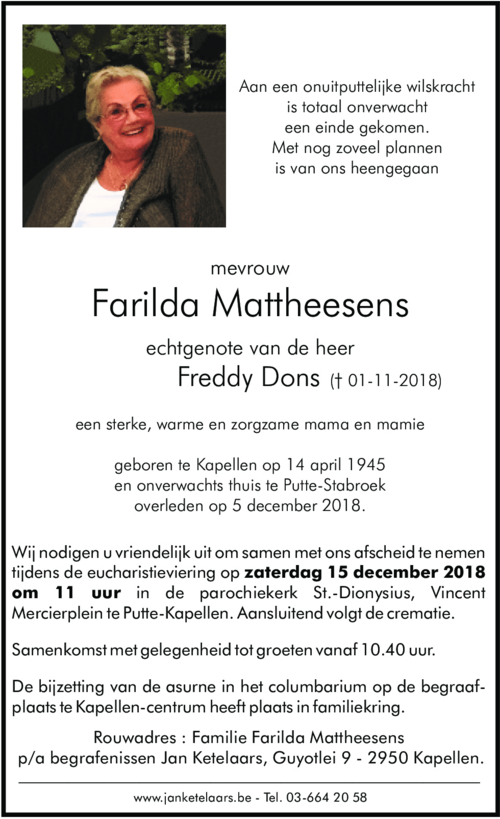 Farilda Mattheesens