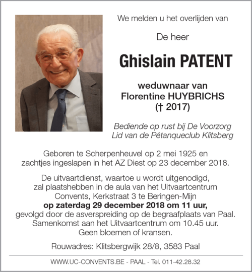 Ghislain Patent