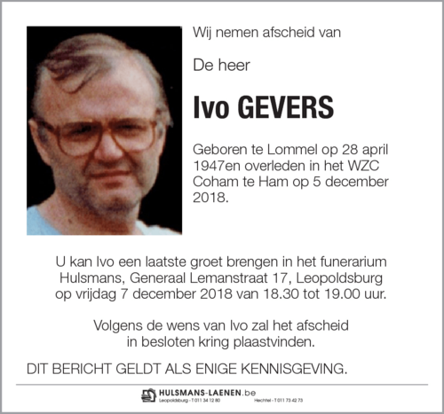 Ivo Gevers