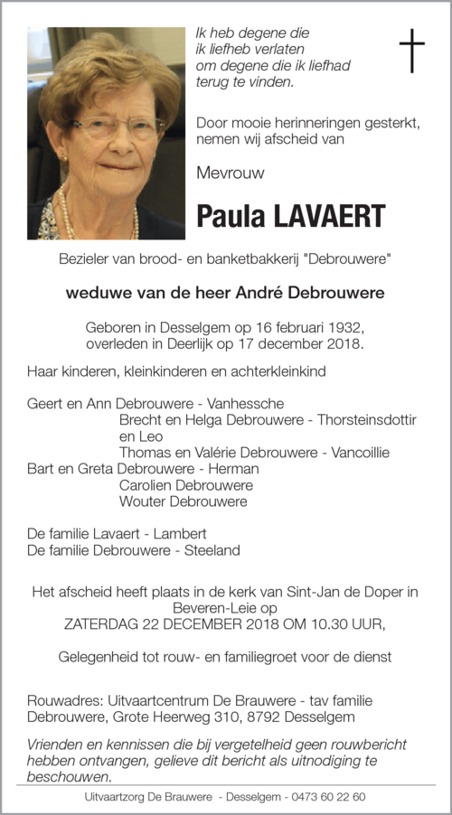Paula Lavaert