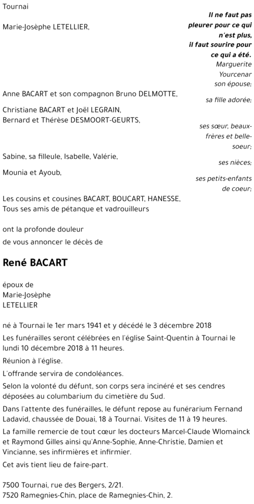 René BACART