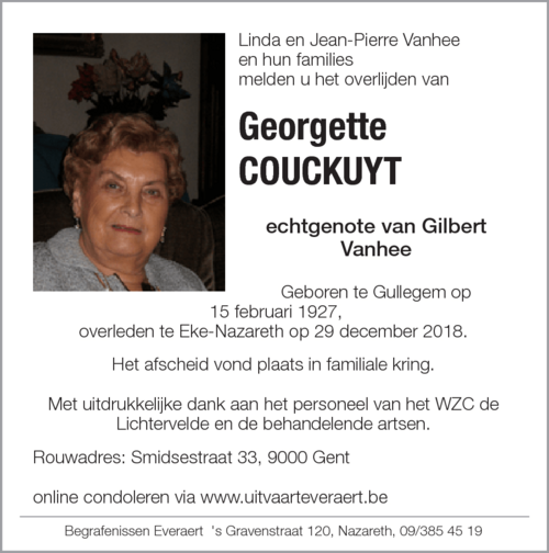 Georgette Couckuyt