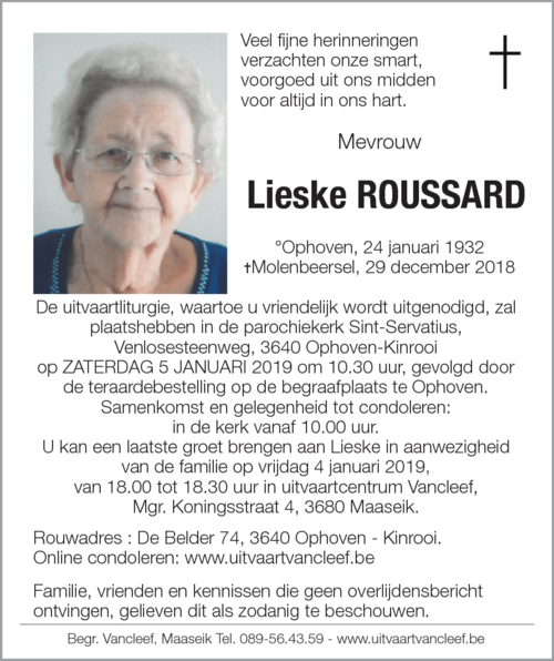 Lieske Roussard