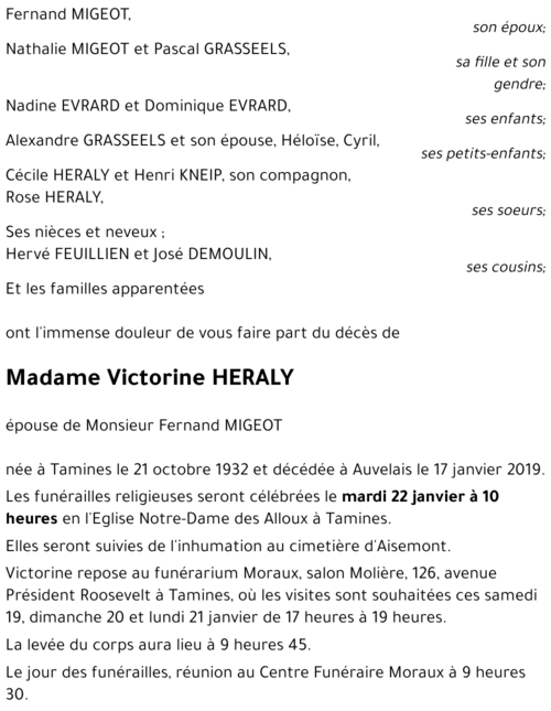 Victorine HERALY