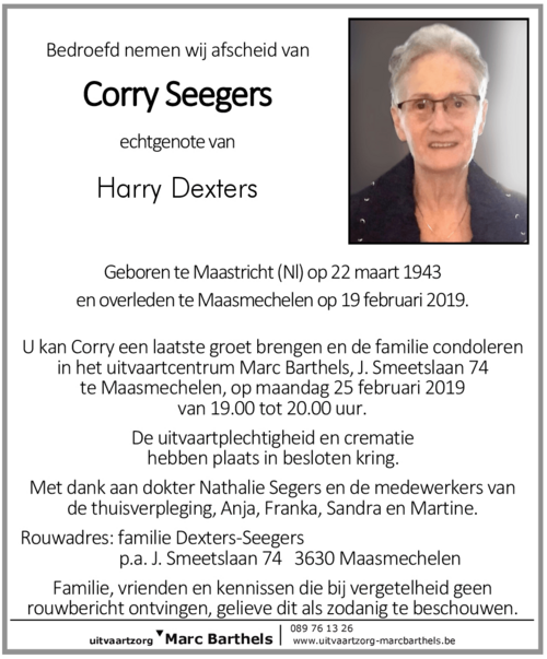 Corry Seegers