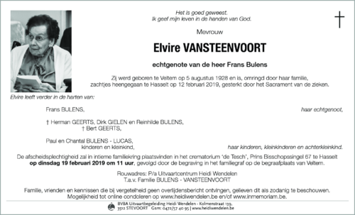 Elvire Vansteenvoort