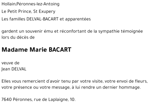 Marie BACART