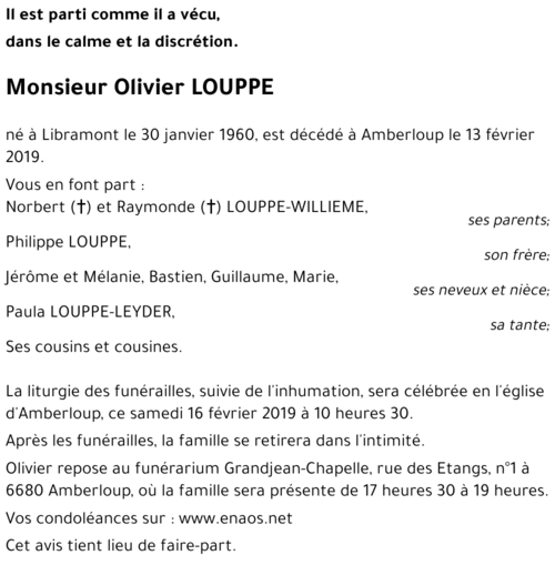 Olivier LOUPPE