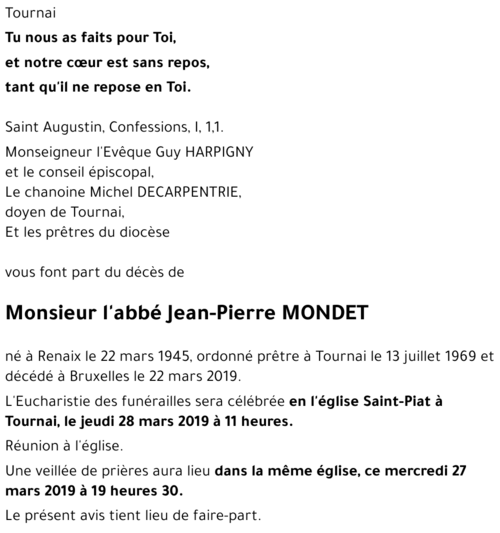 Jean-Pierre MONDET
