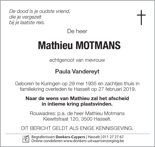 Mathieu Motmans
