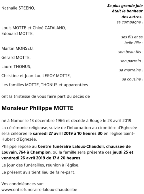 Philippe MOTTE