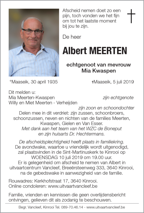 Albert Meerten