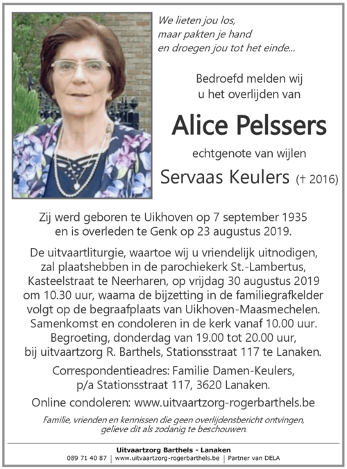 Alice Pelssers