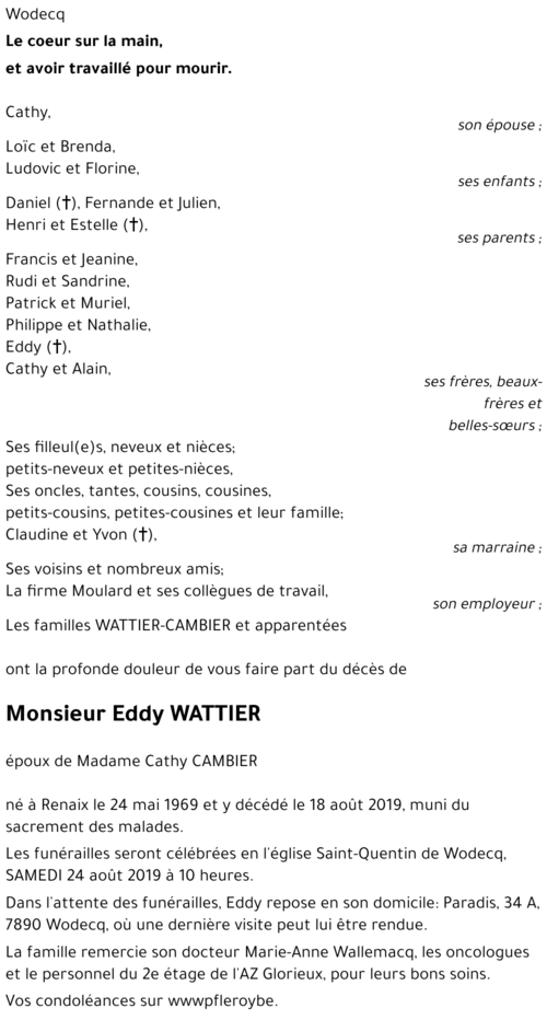 Eddy Wattier