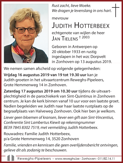 Judith Hotterbeex