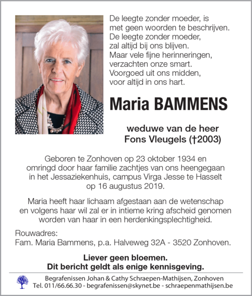 Maria Bammens