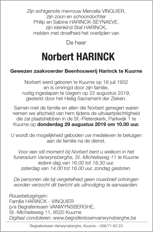 Norbert Harinck