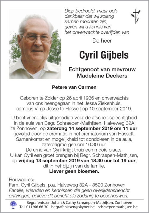 Cyril Gijbels