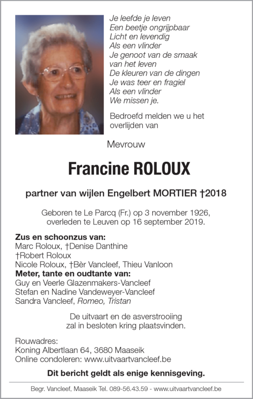 Francine Roloux